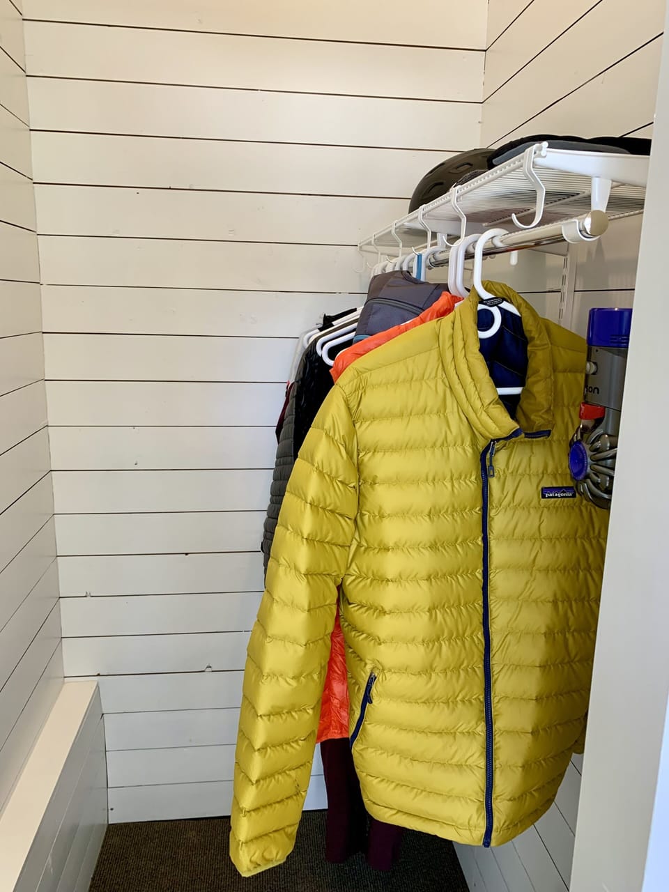 Ample space to store your gear after your day's adventure.