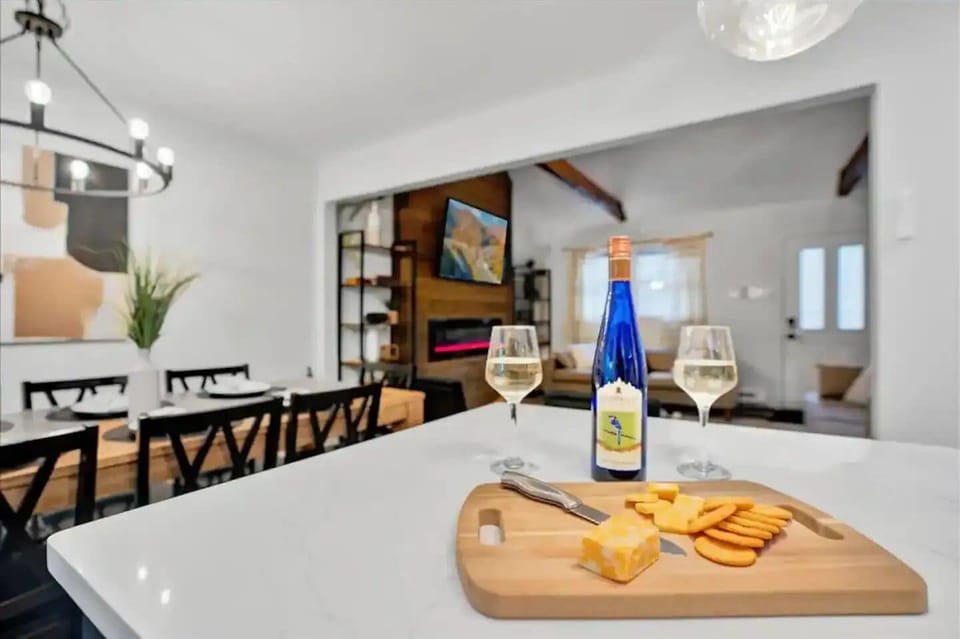 Pour that glass of wine.  Like we said, the home is adult friendly too !