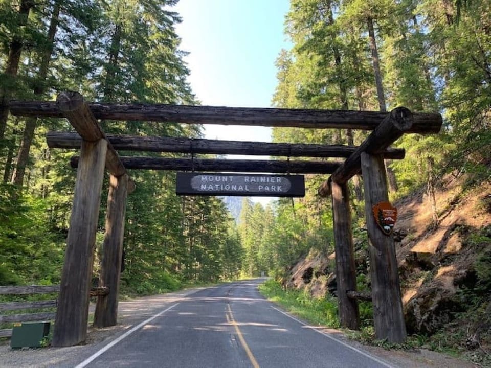 The southeastern entrance to MRNP is located 10 miles north of Packwood