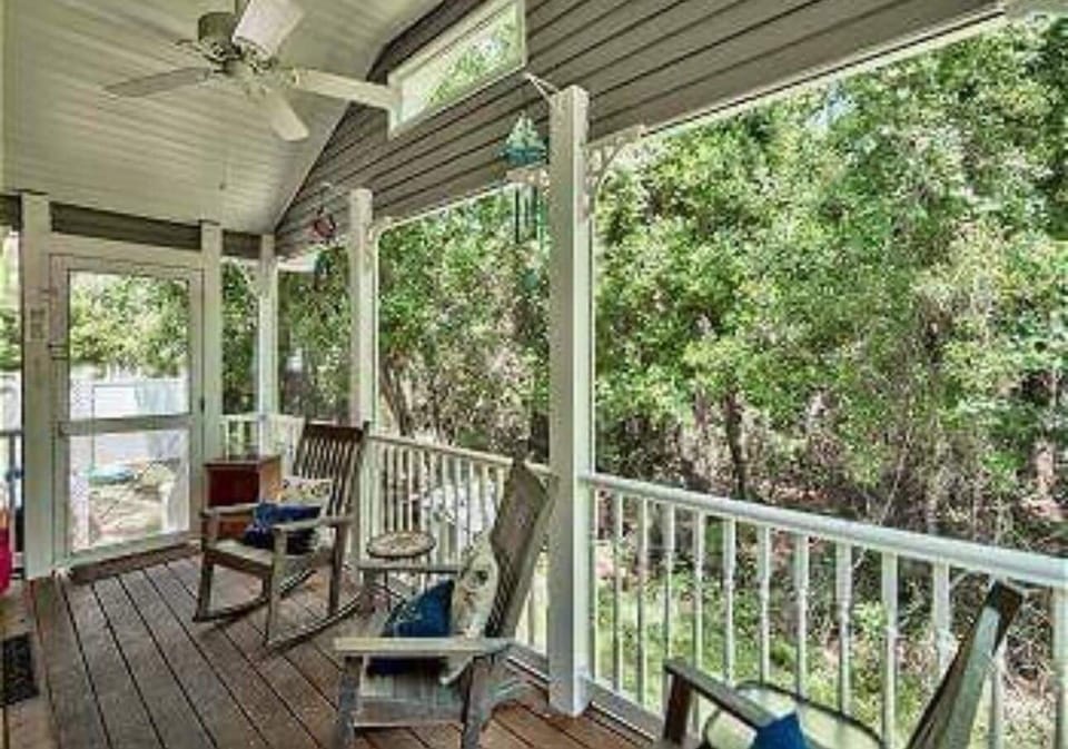 Back screened-in porch