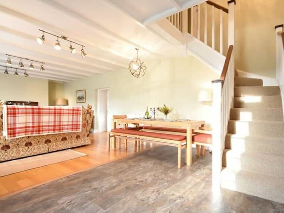 Stairs to bedrooms.
