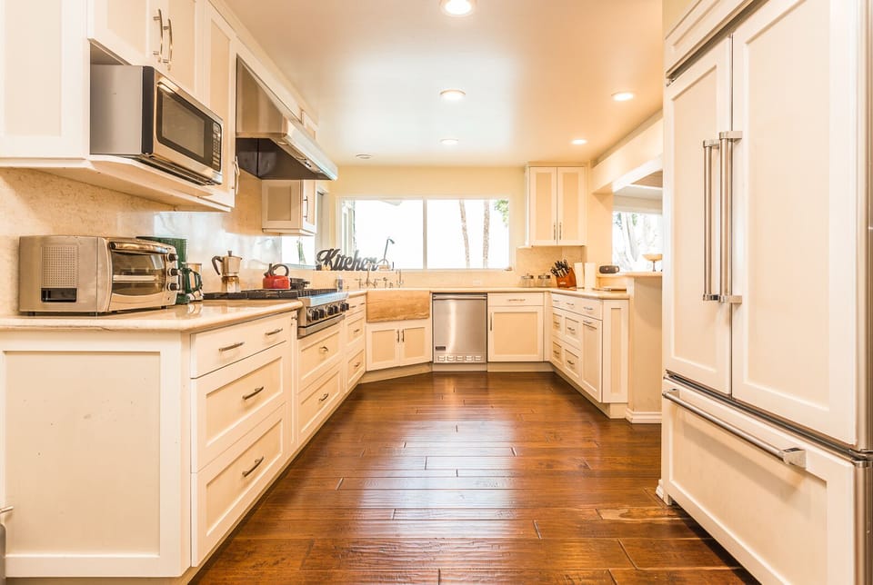 Fully-equipped kitchen.