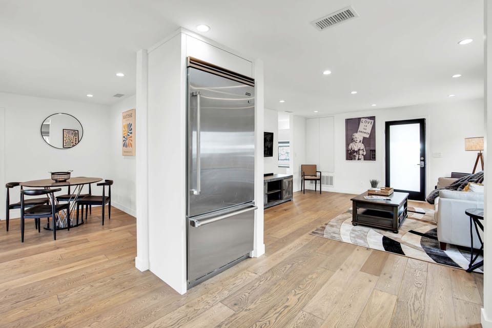 Open concept design.