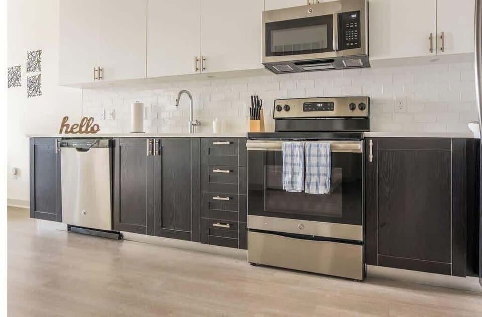 Fully equipped kitchen