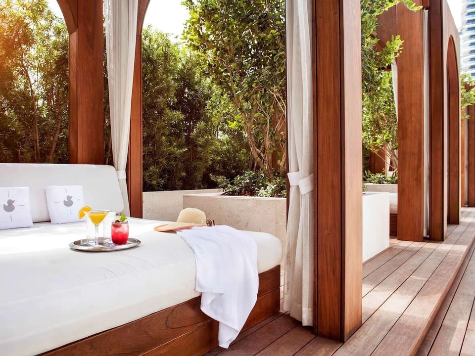 Outdoor Lounge Area