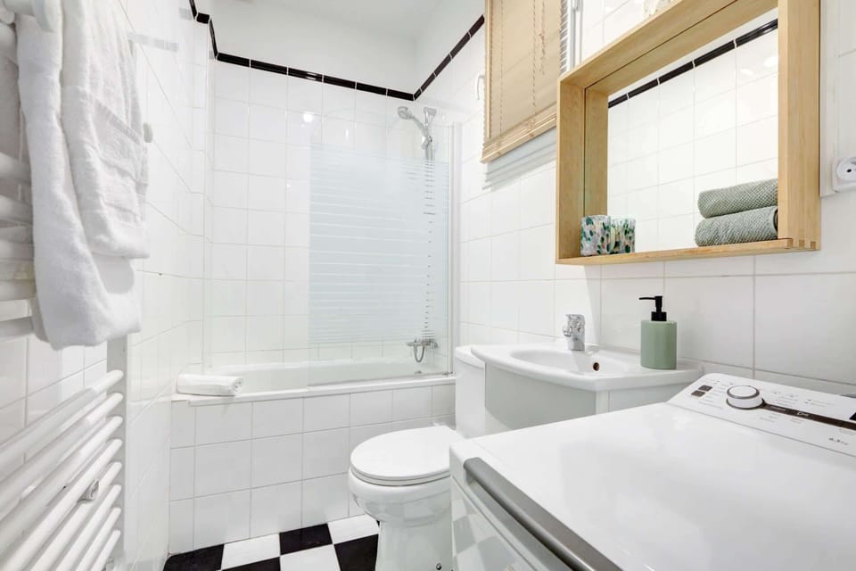The bathroom