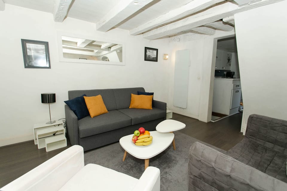 The sofa can be converted into a bed
