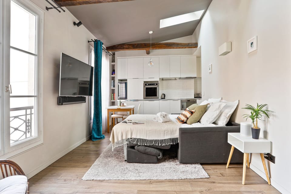 The sofa can be converted into a bed