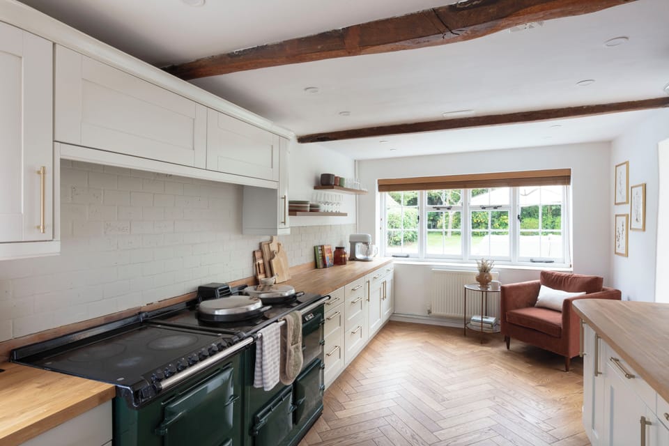 Large open kitchen 