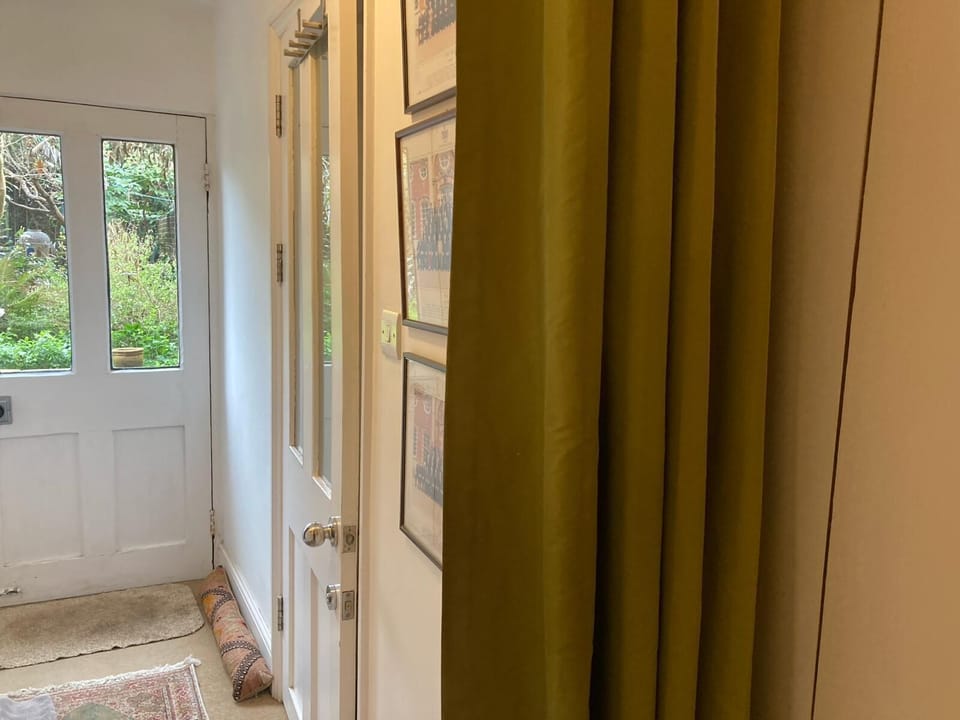 Door on right to WC and sink