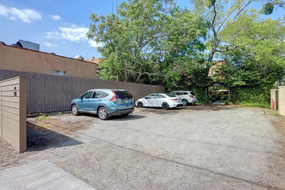 Free Off-Street Parking for 4!