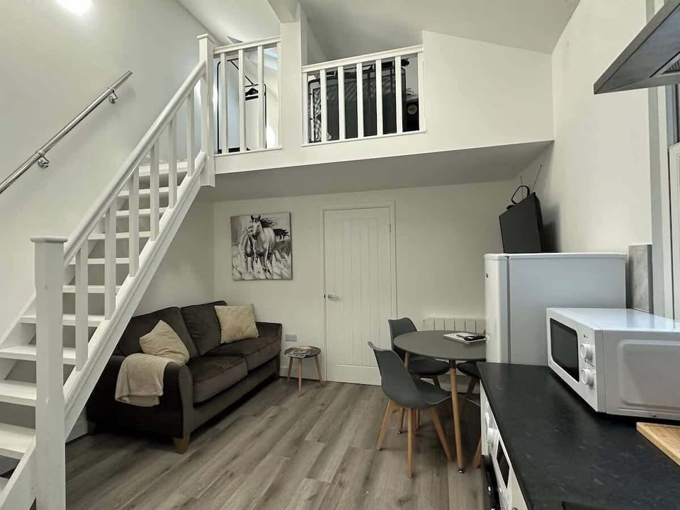 Open plan living space 