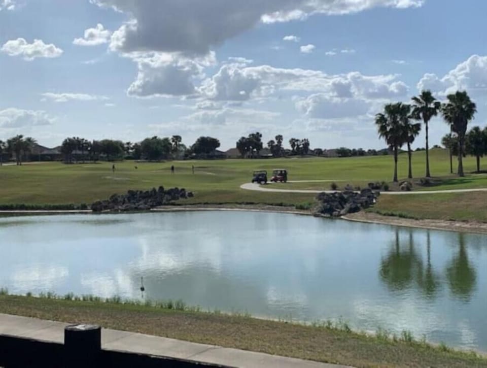 Example of one of the many golf courses