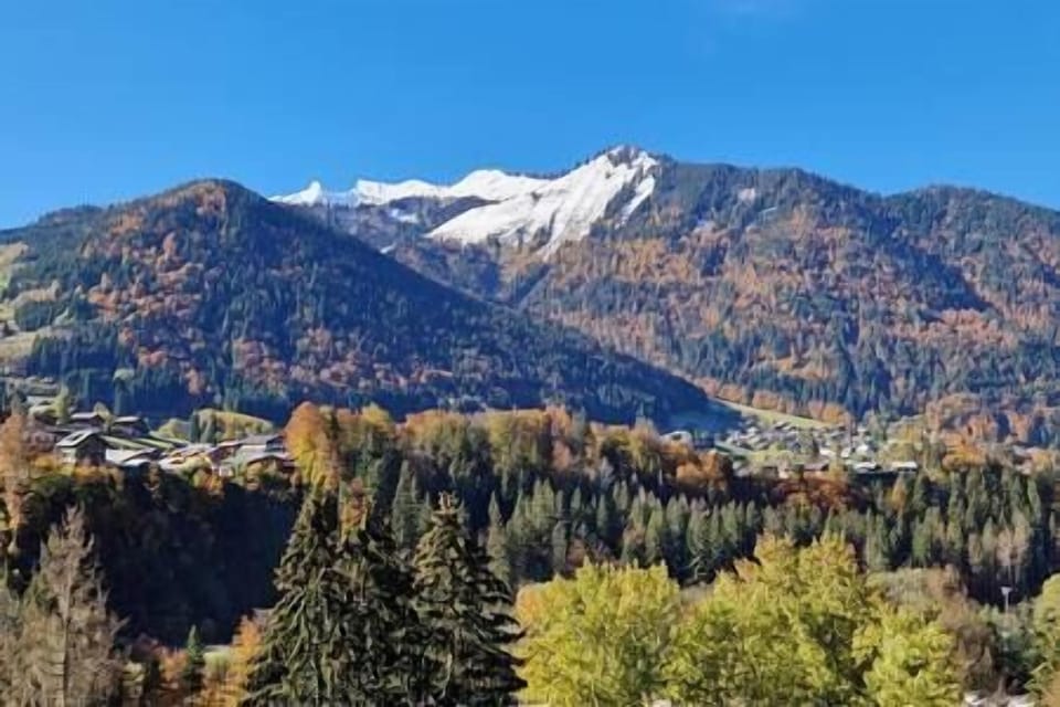 View of the Roc d'Enfer from the south facing balcony
