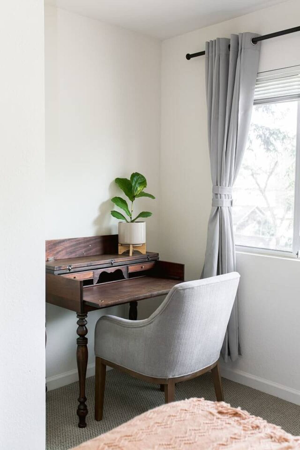 Workspace in bedroom 1