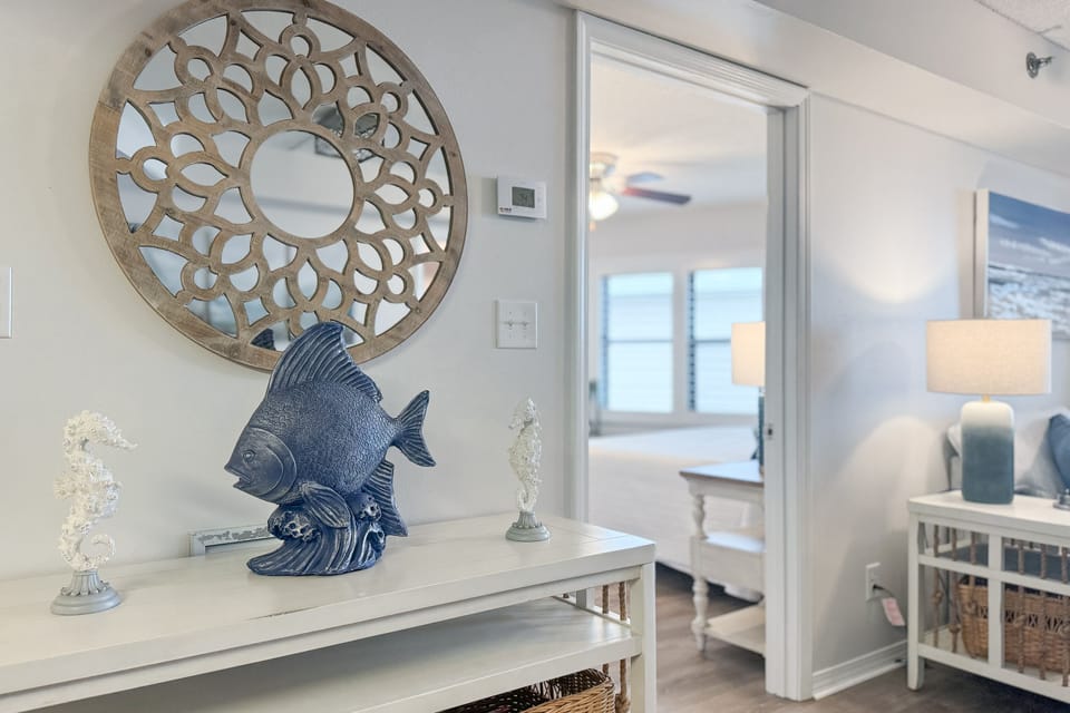 Leading to the primary bedroom