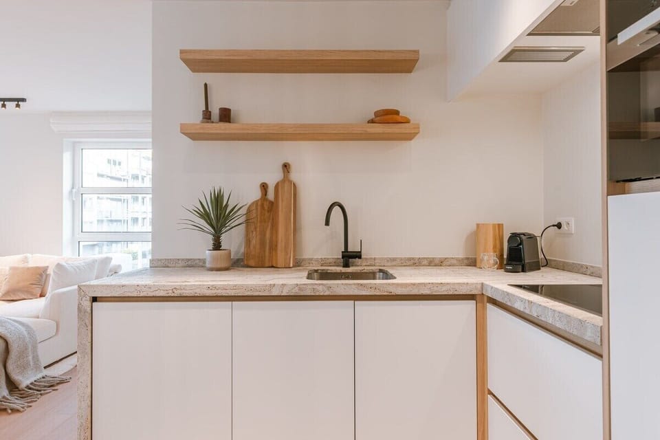 Kitchen with sink
