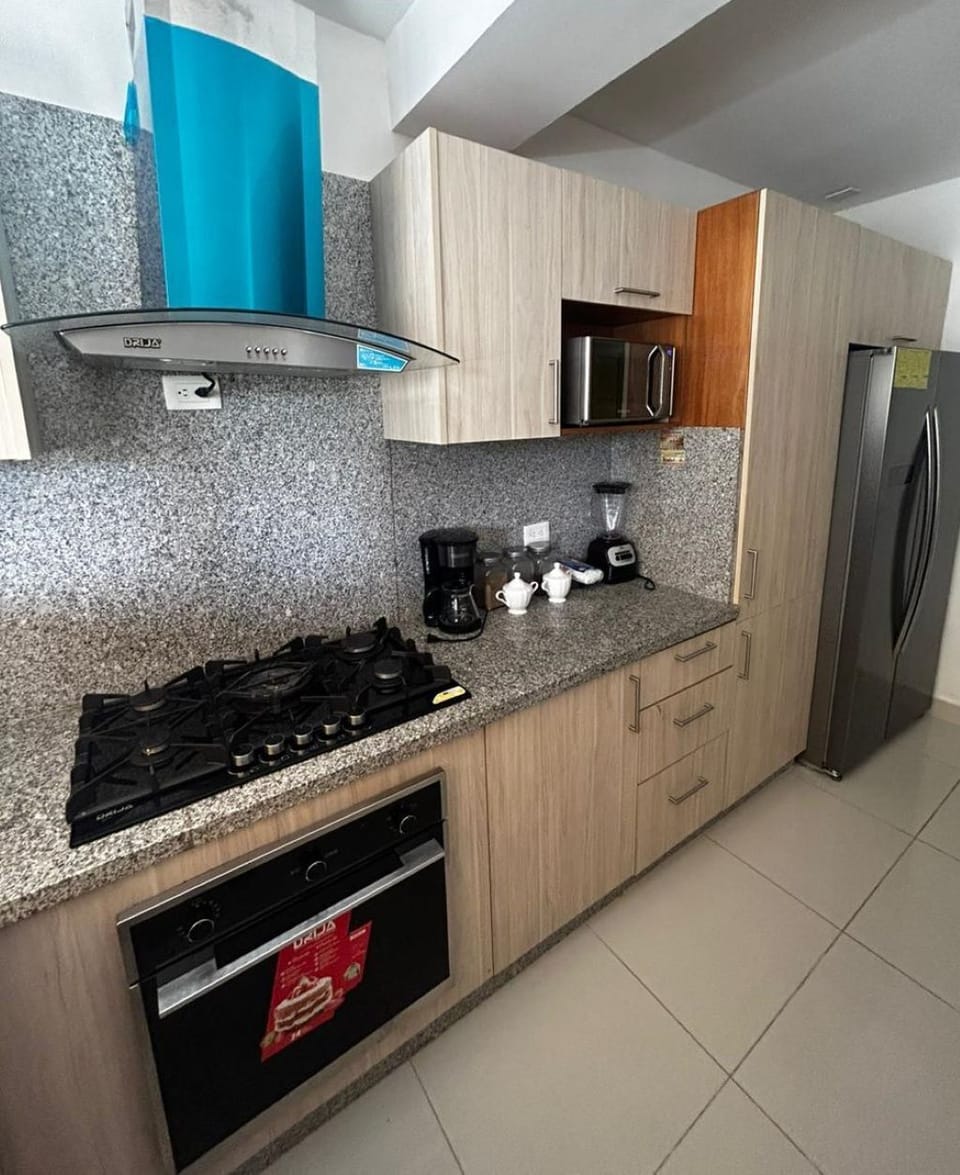 Cocina equipada con todo lo que necesitas.