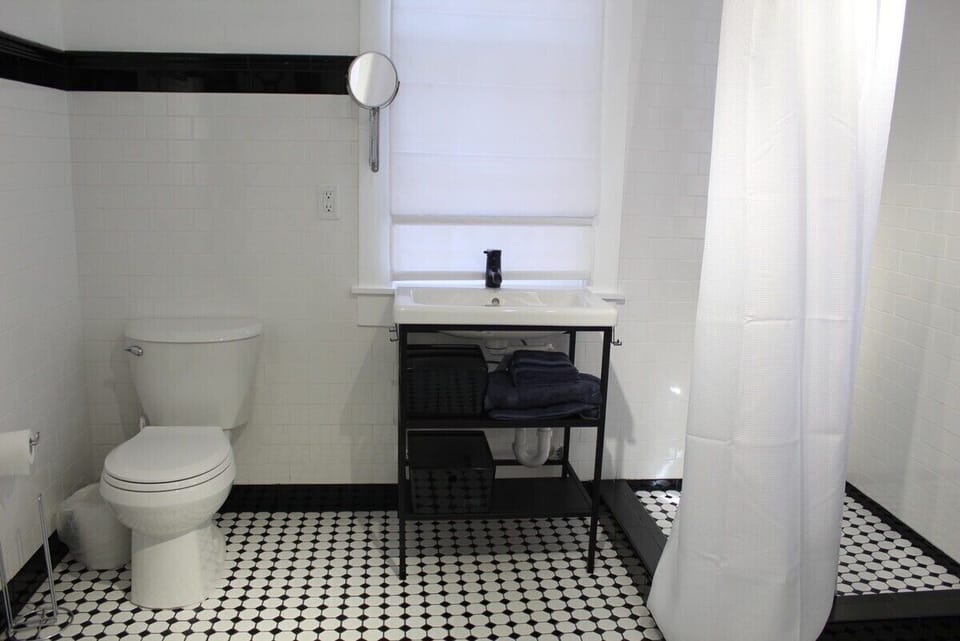 Your modern and sleek bathroom.