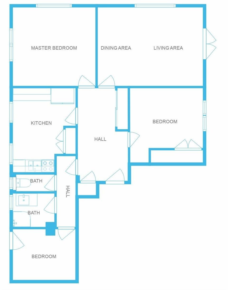 Floorplan Edelweiss 2 apartment