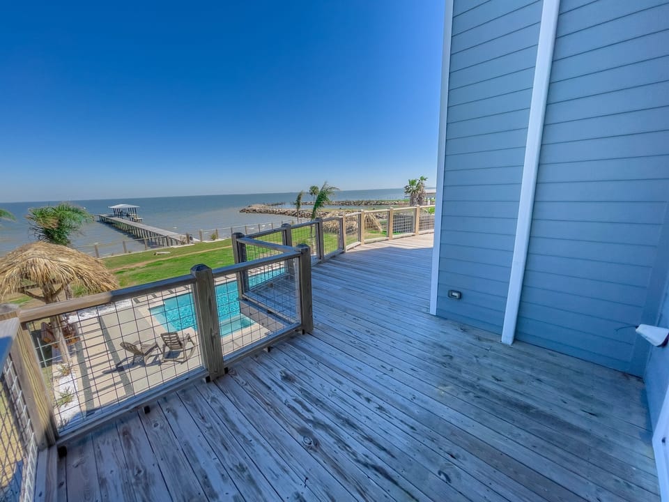 Your perfect outdoor retreat overlooking the bay