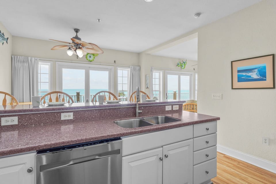 Whip up the day's meals while taking in the stunning scenery and riveting conversation.