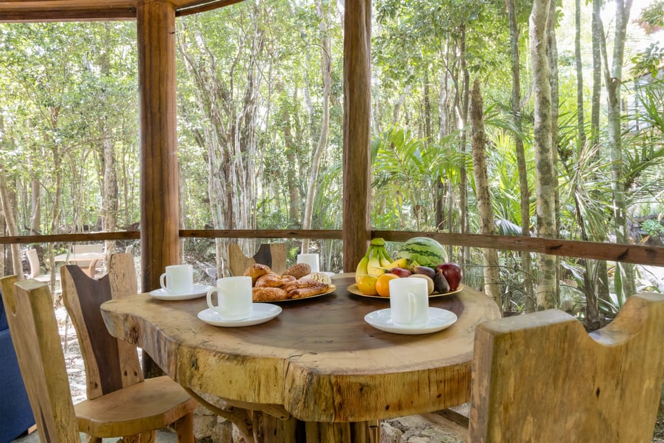 Create memories around the jungle table in style