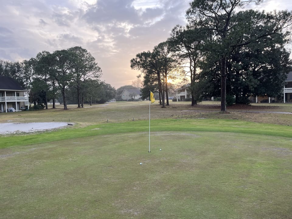 Experience the scenic nine-hole golf course at Seascape. Reach out to the pro shop for tee times!