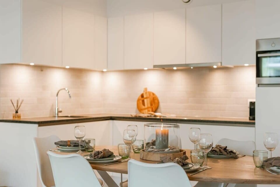 Brand new open kitchen with all modern amenities