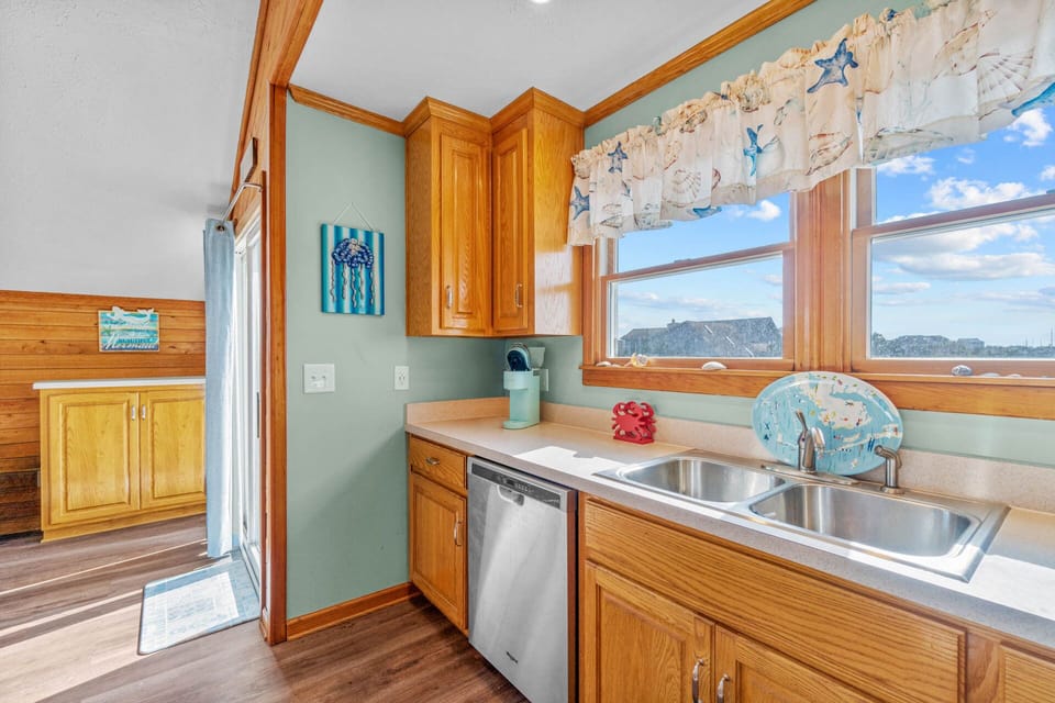 Surf or Sound Realty - 1191 - Avon Beach Dream - Kitchen -2