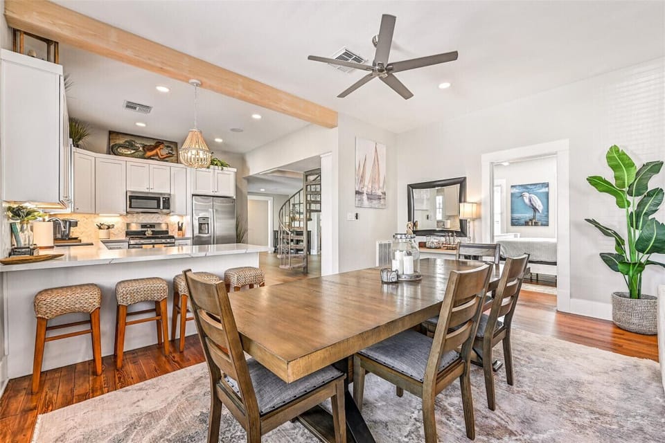 Spacious Dining Space Perfect for Family and Friends Gathering