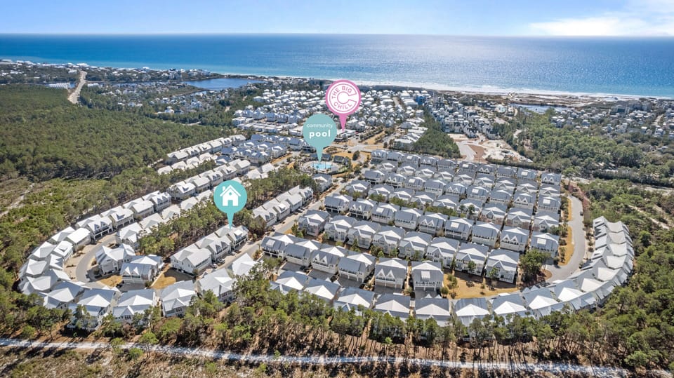 Located right on 30A in highly-coveted Prominence community.