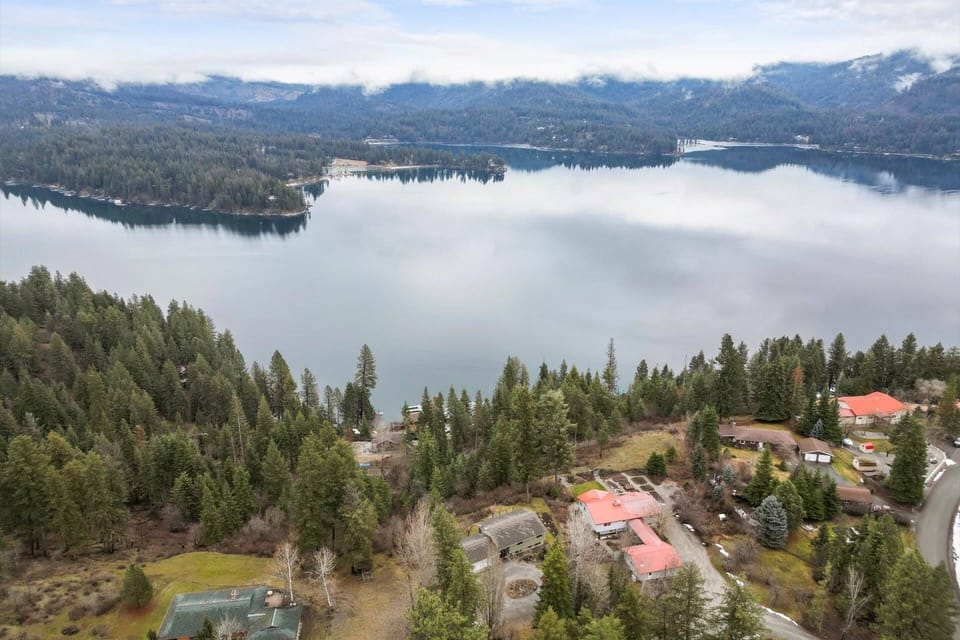 Quiet lake view neighborhood tucked into the trees