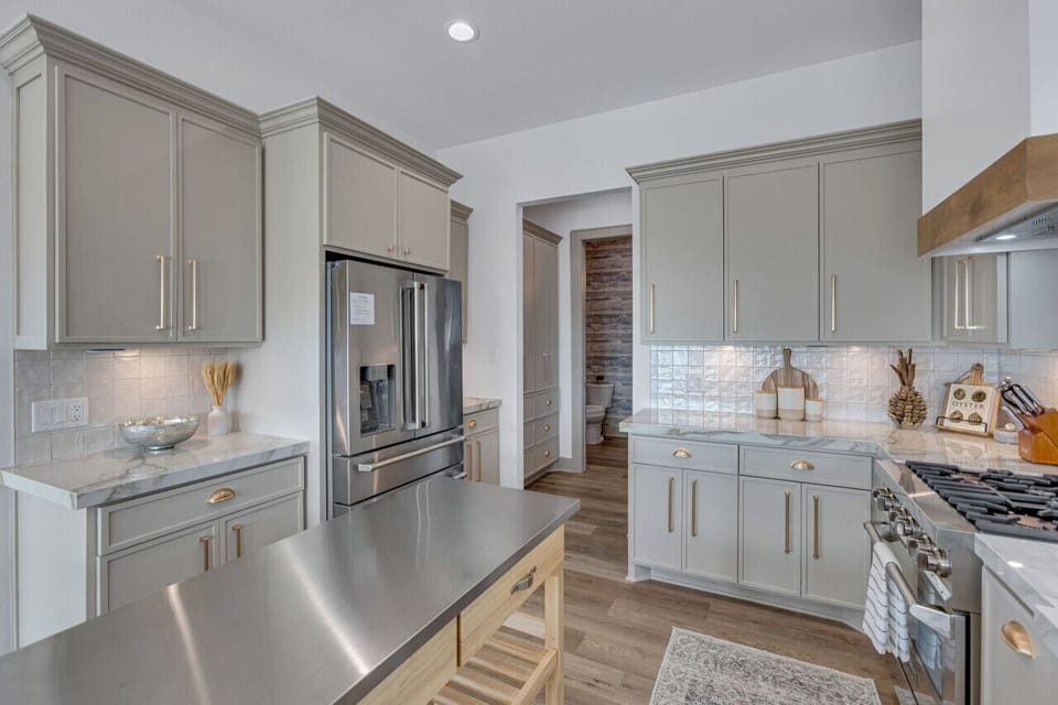 Experience the perfect fusion of style and functionality in our kitchen oasis