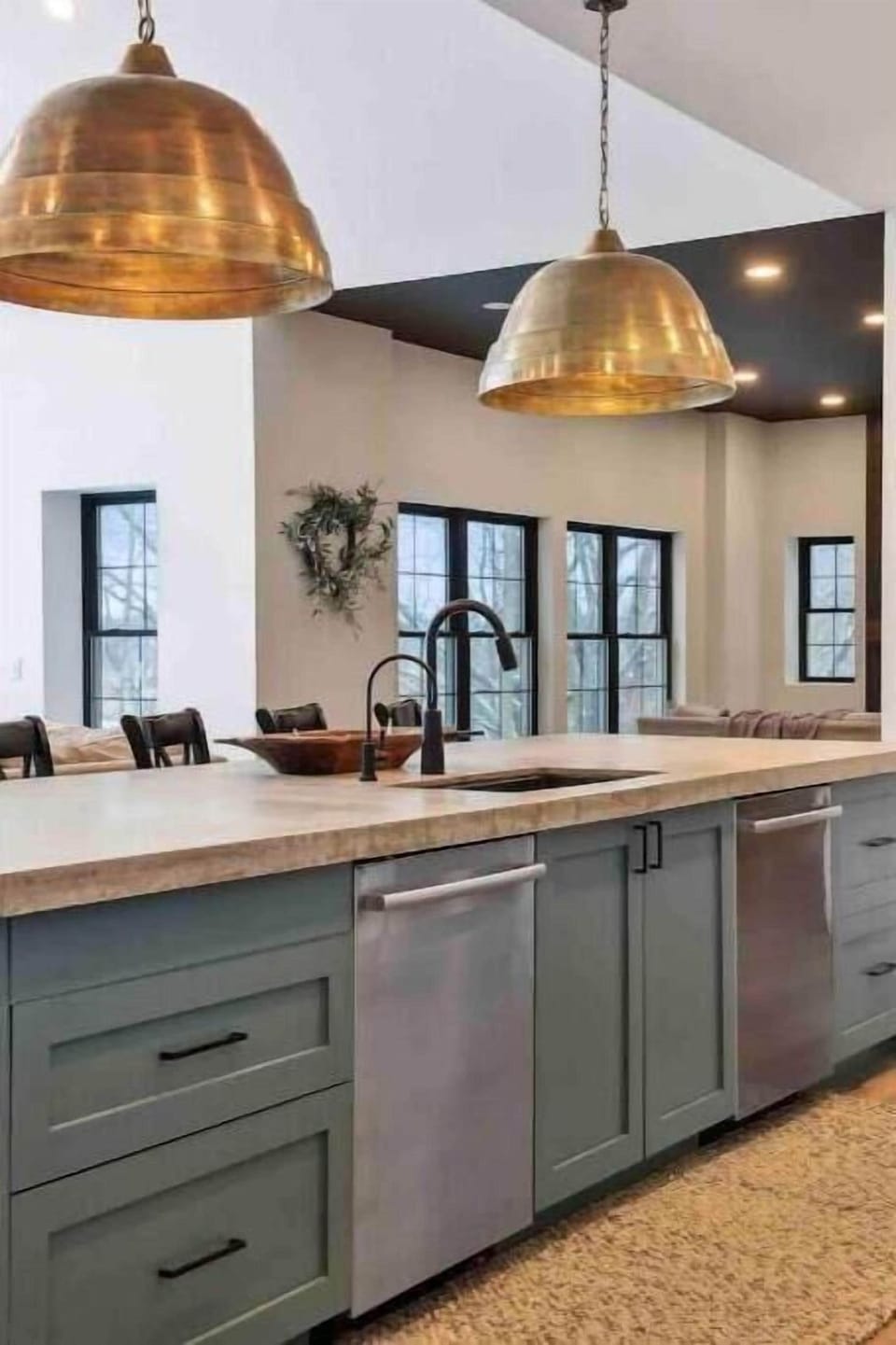 double dishwashers in the kitchen make clean up a breeze!