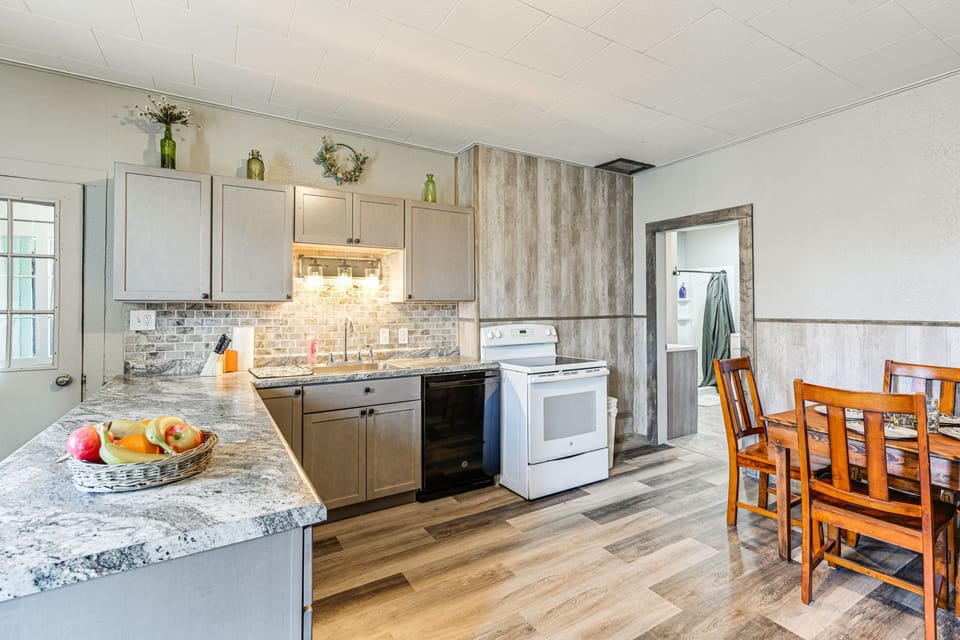 Lyndon Station Vacation Rental | 3BR | 1BA | 1,500 Sq Ft | Access Only By Stairs