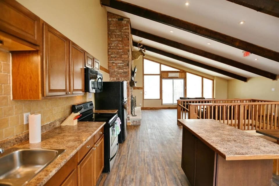 Fully stocked kitchen with everything you need to cook a gourmet meal for your large group