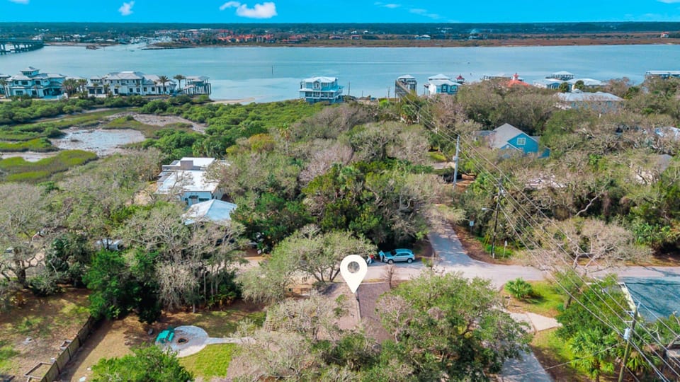 Just a short distance from the intracoastal