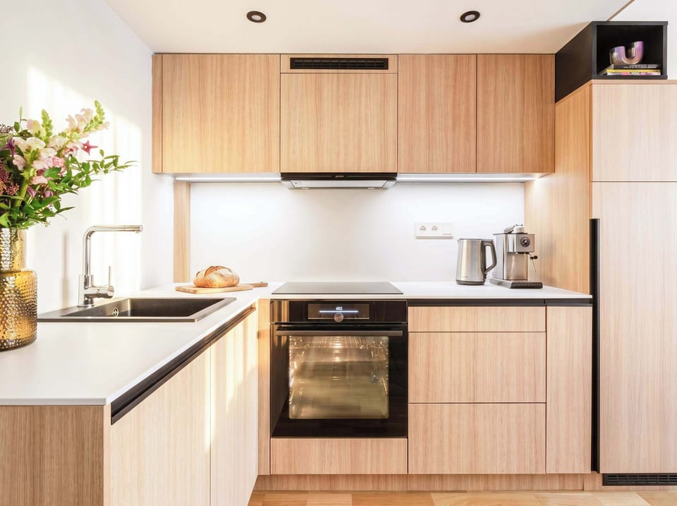 Fully equipped kitchen with everything you need for basic cooking- please, see the list of amenities