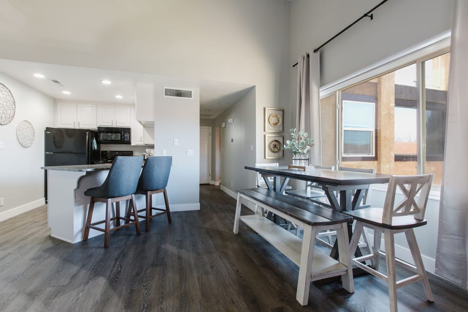 Dining Area and Kitchen