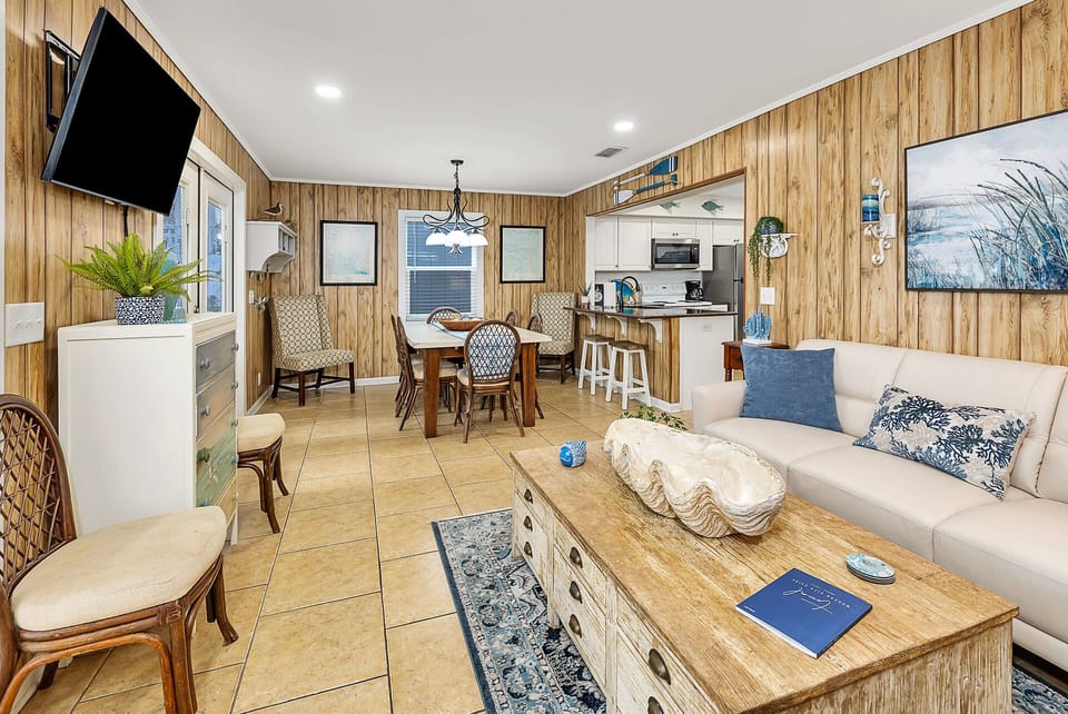 First Level Open Living Space