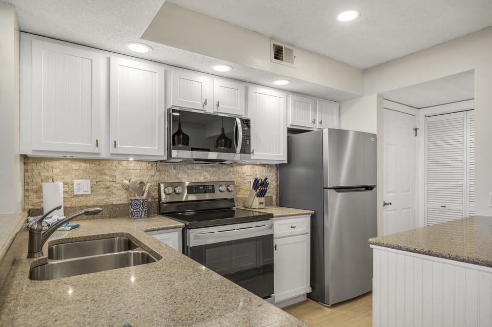 Kitchen with Stainless Appliances