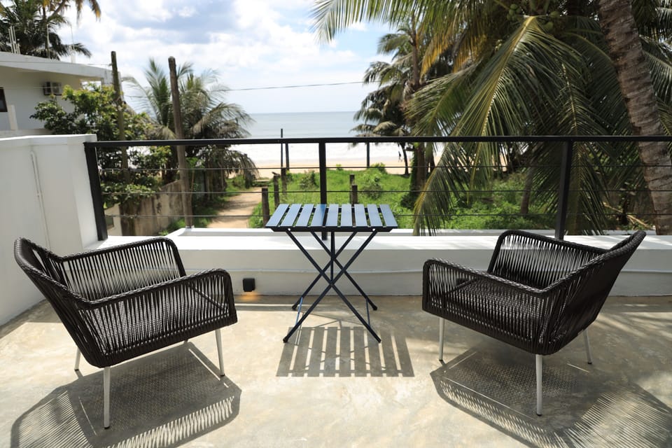 1st floor bedroom terrace - Sea view 