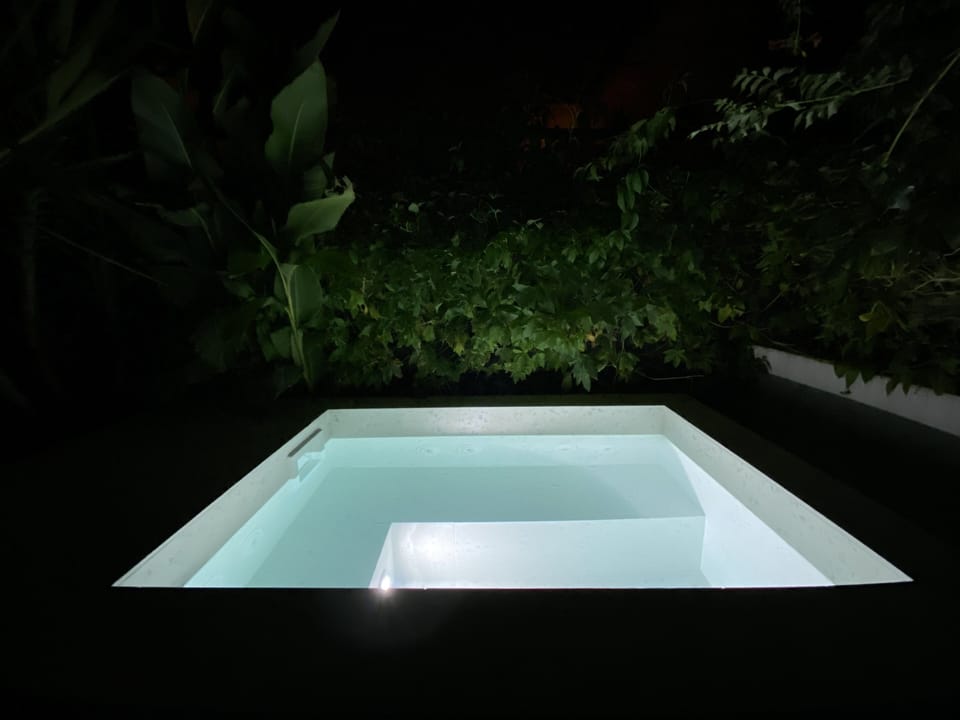 Pool at night
