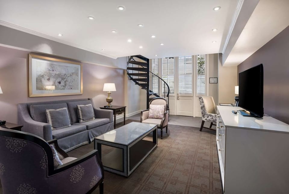 Stretch out in the spacious lounge after a day exploring.