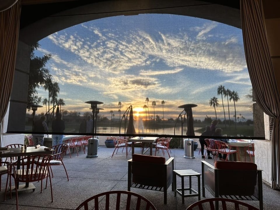 Outdoor dining
