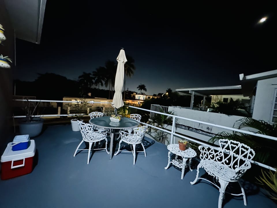 1st terrace, lovely sunsets and outdoor dining/cocktails, sun bathing Lounge.