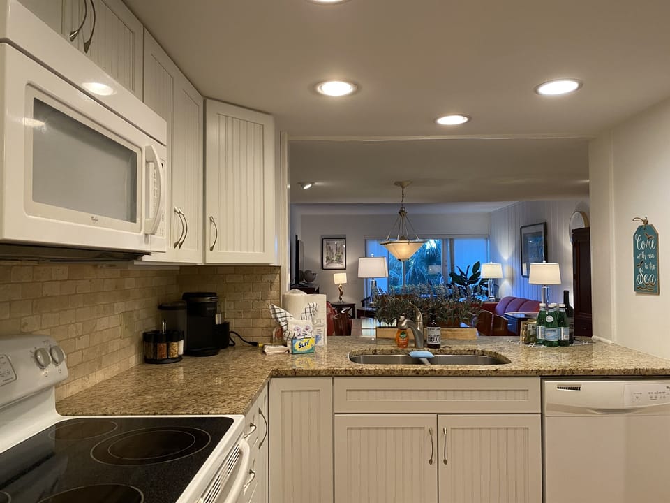 Kitchen with all of the amenities you need 