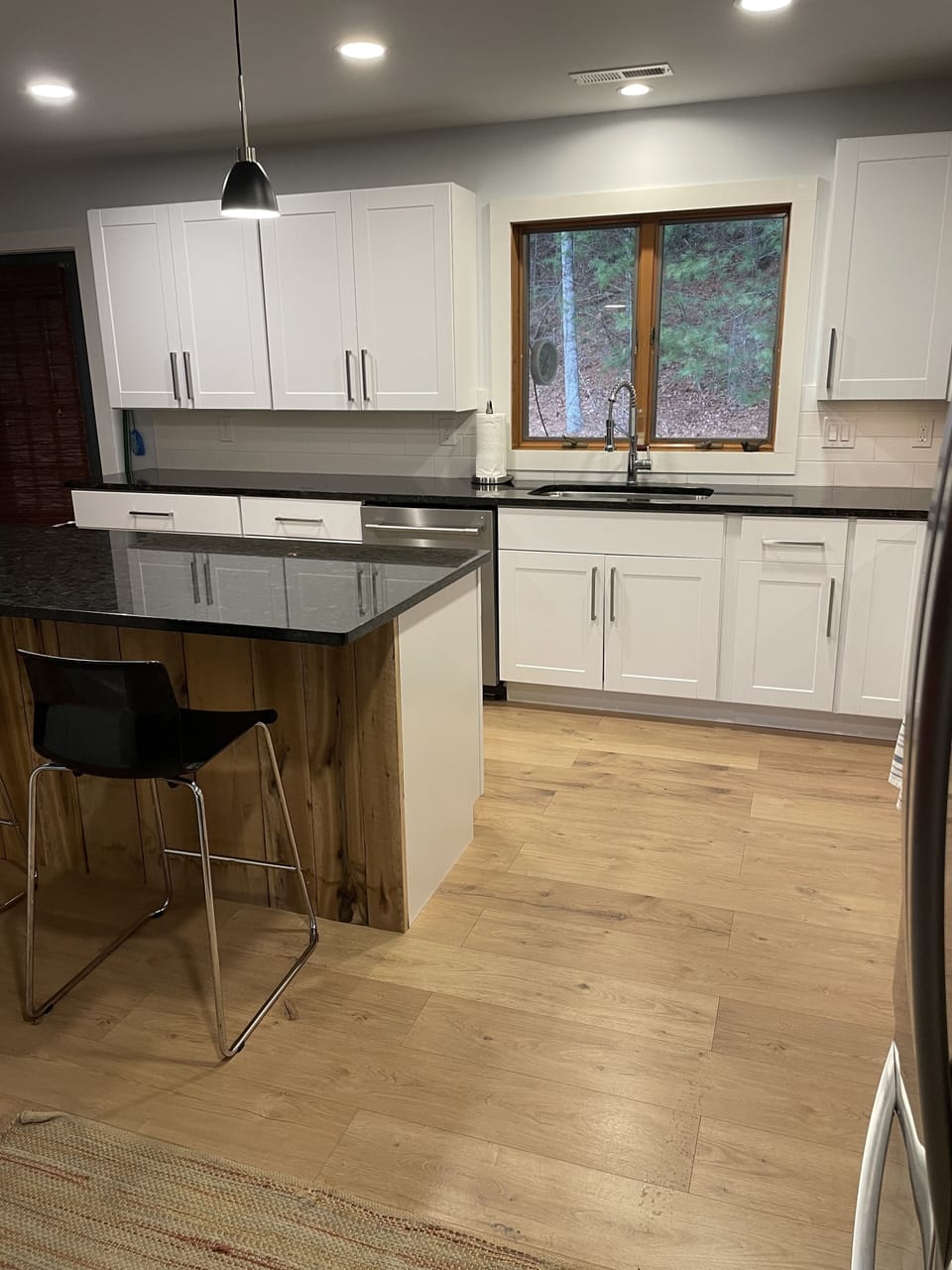Upstairs level newly renovated kitchen