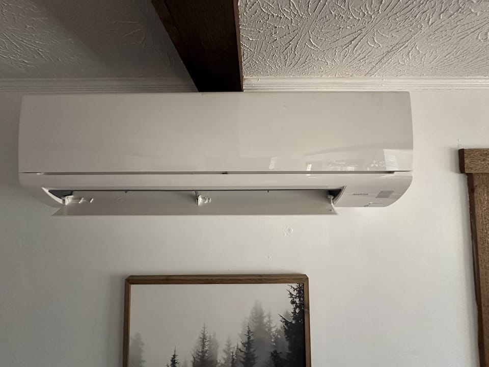 high-end Mitsubishi HVAC throughout home